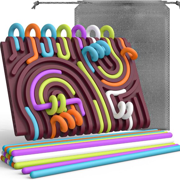 Silicone Fidget Toy for Kids & Adults 3D Pattern(1 Pcs(Any Coor)) - Picture 1 of 9